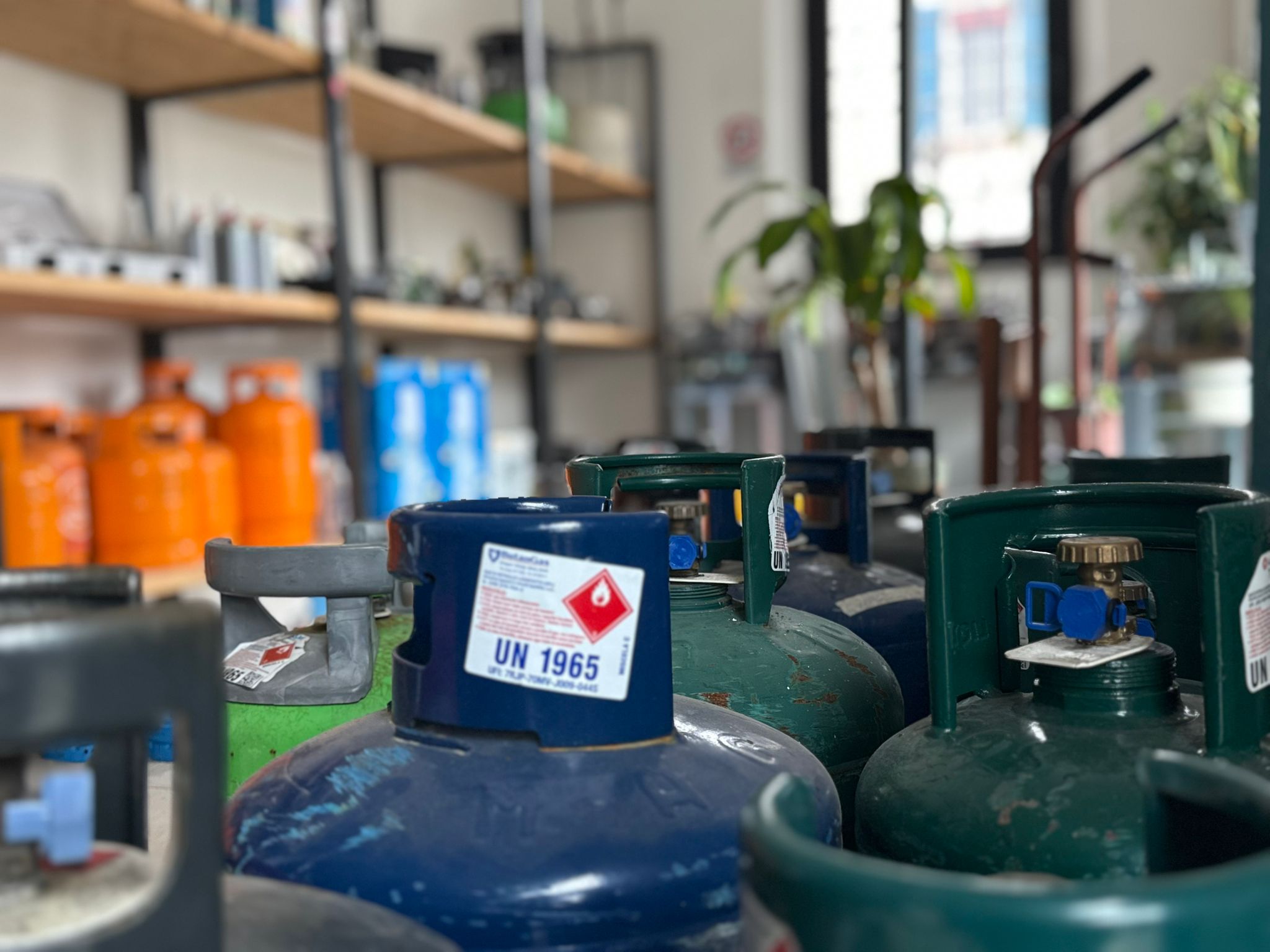 Fornello a gas da campeggio in ghisa — Estense Gas